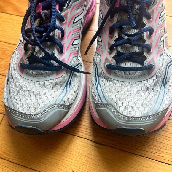 ASICS Women’s GT-2000 Running Dynamic Duomax Shoes Sneakers Gray Pink Sz 11 - Picture 8 of 11